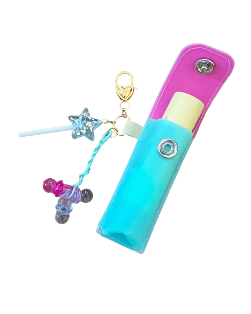 Bild 1 von Klimperklein Freebook Lipbag - Mini Tasche für Lippenstift Lippgloss Lippenpflege Bagcharm Anhänger