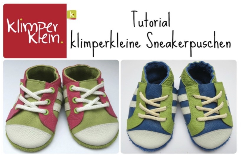 Bild 1 von Anleitung Sneakerpuschen basteln (aus dem Puschenschnitt aus dem Klimperklein eBook Puschen)