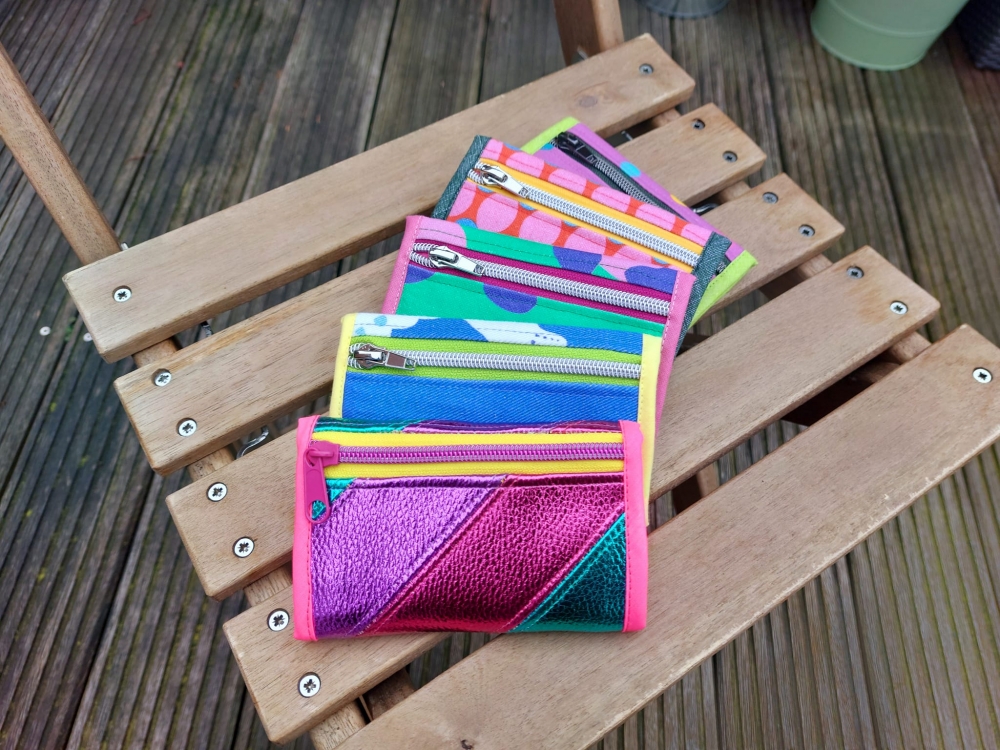 Bild 1 von Klimperklein eBook Fancy Wallet Portemonnaie Geldbeutel Geldbörse mit Colourblocking Optionen