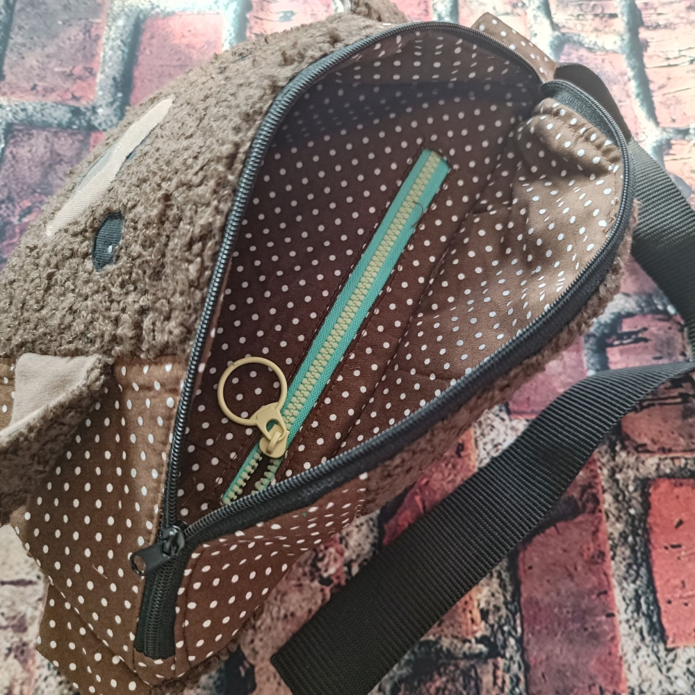 Bild 1 von Klimperklein eBook Tierisches Hipbag Hund Katze Maus Hase Komplettanleitung und Schnittmuster