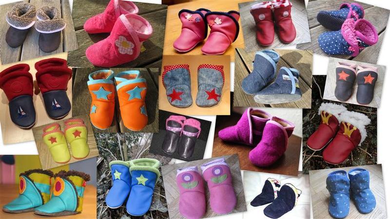Bild 1 von Ebook Stiefelchen Gr. 16/17 - 24/24 Winterpuschen Krabbelschuhe Winterstiefel
