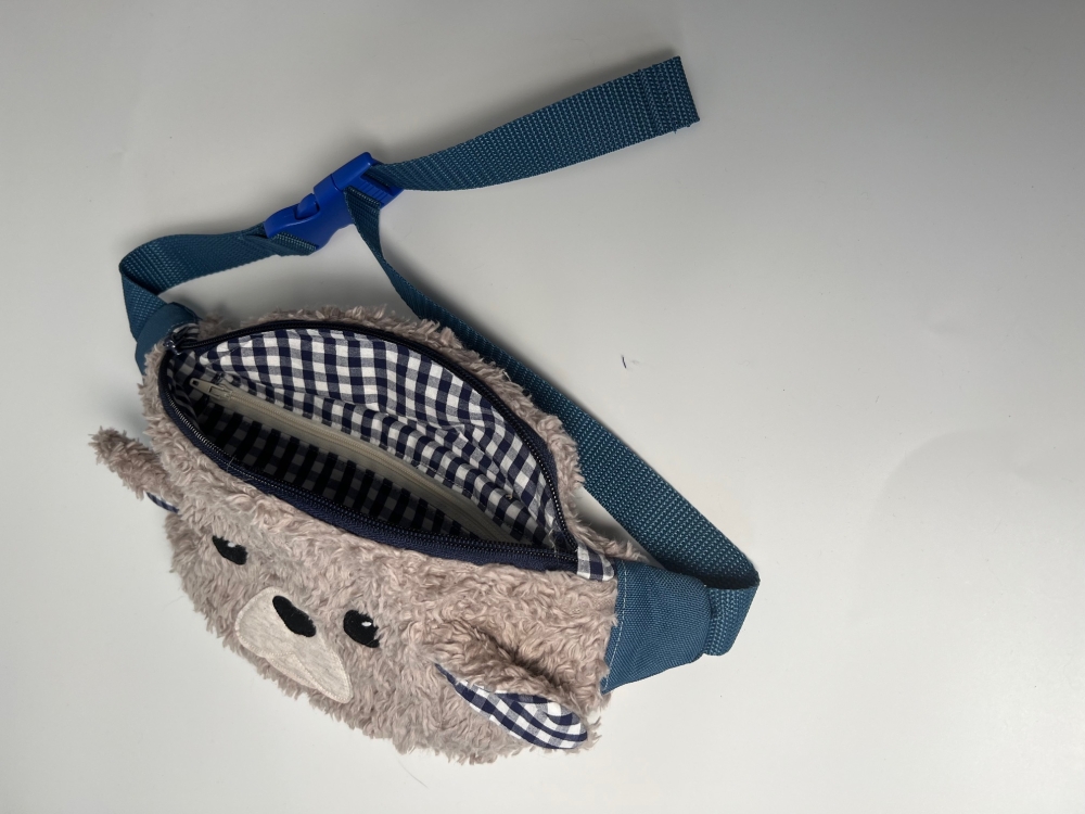 Bild 1 von Klimperklein eBook Tierisches Hipbag Hund Katze Maus Hase Komplettanleitung und Schnittmuster