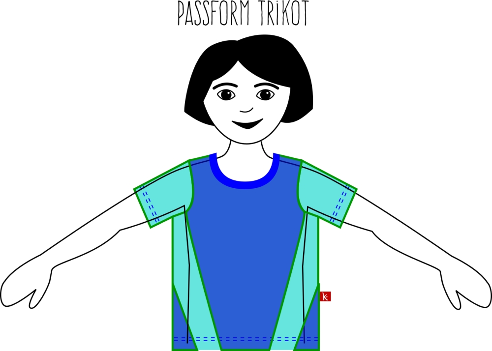 Bild 1 von Klimperklein eBook Trikot 104 bis 170 mit Plotterdatei Zahlen auch für Panele Beamerdatei Ebenen