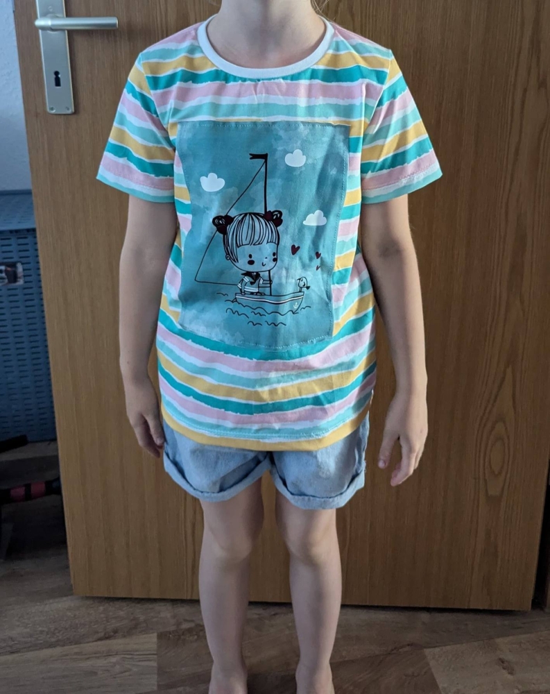Bild 1 von eBook Schmales Shirt -Schmal und gerade geschnittenes Unisex Shirt Größe 104-170