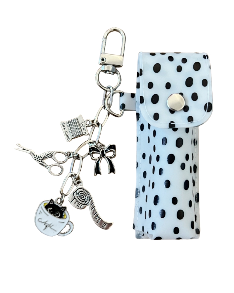 Bild 1 von Freebook Lipbag - Mini Tasche für Lippenstift Lippgloss Lippenpflege Bagcharm Anhänger