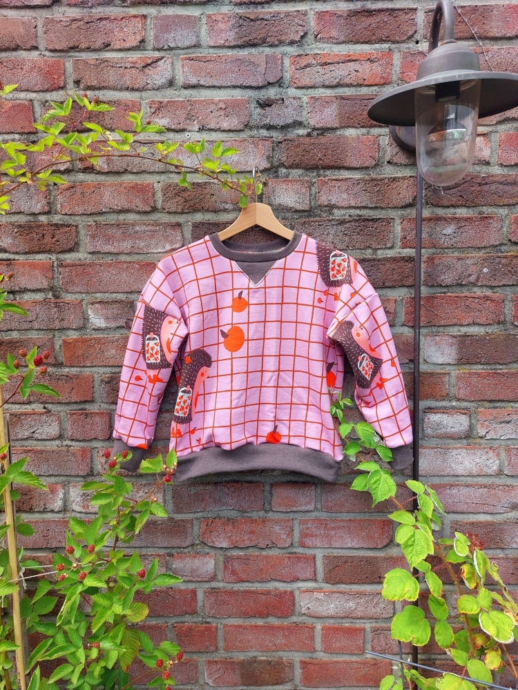 Bild 1 von Klimperklein eBook Sportlicher Sweater 104 bis 170 Schnittmuster mit 3 Teilungen Beamerdatei Ebenen