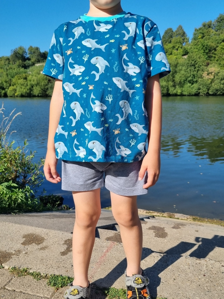 Bild 1 von Klimperklein eBook Lässiges Shirt - Locker geschnittenes Unisex-Shirt Größe 104-170 mit Beamerdatei