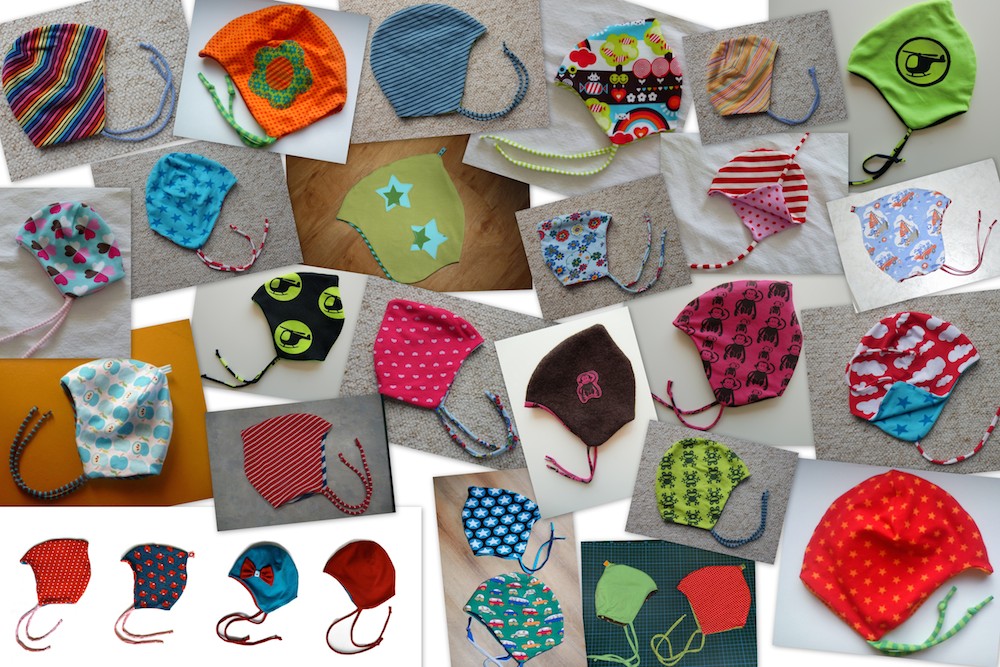 Bild 1 von Klimperklein eBook Wendebindemütze Gr. 33/35 - 53/55 Zwergenmütze Bindemütze Wendemütze