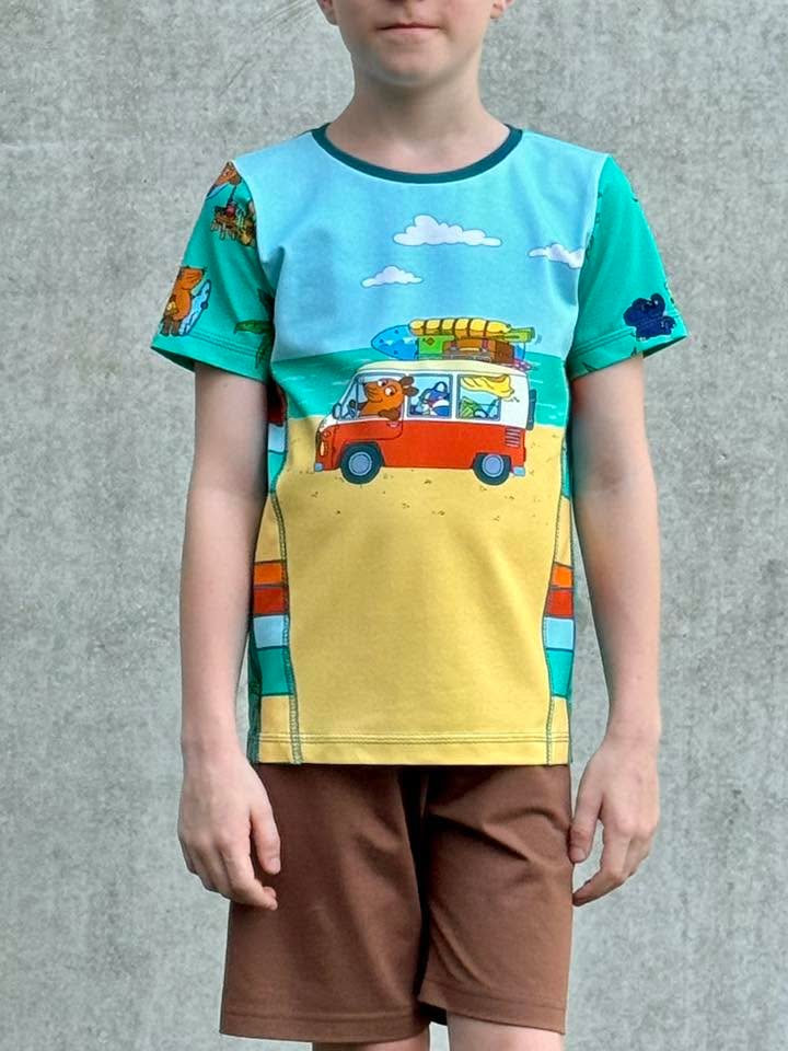 Bild 1 von Klimperklein eBook Trikot 104 bis 170 mit Plotterdatei Zahlen auch für Panele Beamerdatei Ebenen