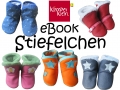 Klimperklein eBook Stiefelchen Gr. 16/17 - 24/24 Winterpuschen Krabbelschuhe Winterstiefel