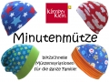 Klimperklein eBook Minutenmütze in vielen Varianten Gr. 41/43 - 59/61 Beanie Wendemütze Mütze