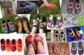 Bild 3 von Große Ballerinapuschen Gr. 26/27 - 42/43 Lederpuschen Krabbelschuhe