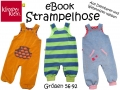 Klimperklein eBook Strampelhose 56-92 Trägerhose Latzhose Strampler