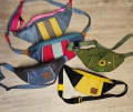 Bild 3 von Fancy Hipbag - geräumige Colorblock-Bauchtasche mit raffiniertem Innenleben