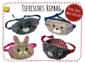 Tierisches Hipbag Hund Katze Maus Hase Komplettanleitung und Schnittmuster