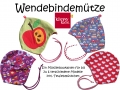 Wendebindemütze Gr. 33/35 - 53/55 Mützenbaukasten Zwergenmütze Bindemütze Wendemütze