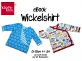 Klimperklein ebook Wickelshirt Gr. 44 - 104 Wickeloptik, Wickeljacke, auch zum Wenden