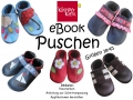 Klimperklein eBook Puschen Gr. 18-45 Krabbelschuhe Lederpuschen inkl. Applikationsvorlagen