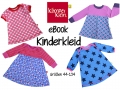 Klimperklein eBook Kinderkleid Gr. 44-134 in vielen Varianten
