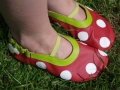 Bild 5 von Große Ballerinapuschen Gr. 26/27 - 42/43 Lederpuschen Krabbelschuhe