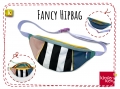 Fancy Hipbag - geräumige Colorblock-Bauchtasche mit raffiniertem Innenleben