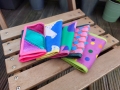 Bild 3 von Fancy Wallet Portemonnaie Geldbeutel Geldbörse mit Colourblocking Optionen