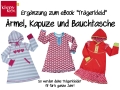 Erweiterung Trägerkleid: Ärmel, Kapuze und Bauchtasche