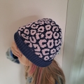 Bild 8 von Leopardenmütze Strickanleitung in 4 Größen Strickmuster Leomütze 46-61cm Kopfumfang mit Bildern